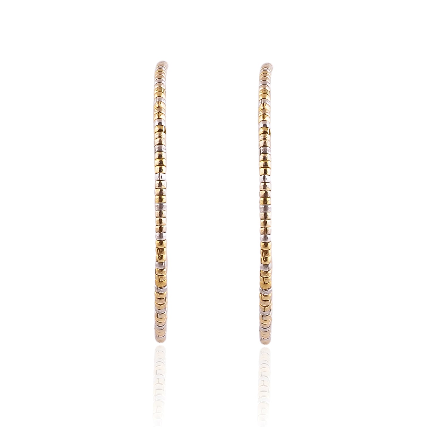 Buy Handmade Silver Gold Plated Washer Hoop