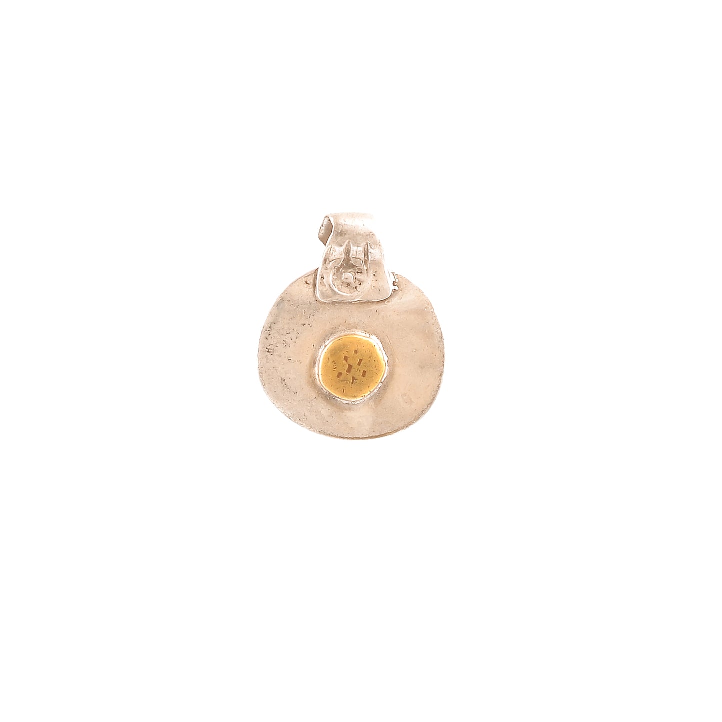 Buy Indian Handmade Silver Gold Plated Old Coin Pendant